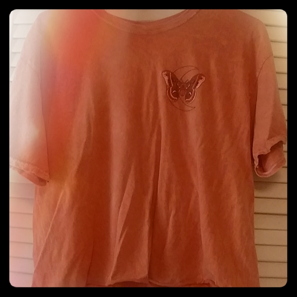 Butterfly crop top